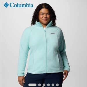 Columbia Fleece Jacket full zip women’s large